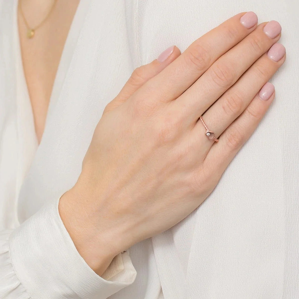 Bague Sweet en or avec diamant
