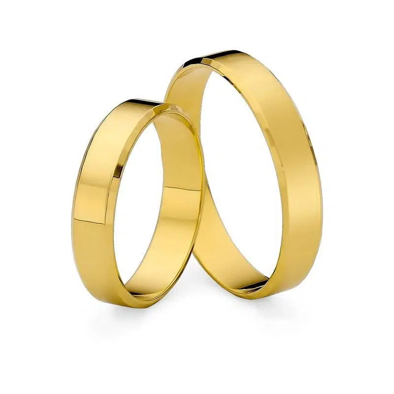 Eheringe Gelbgold Classic 4 mm