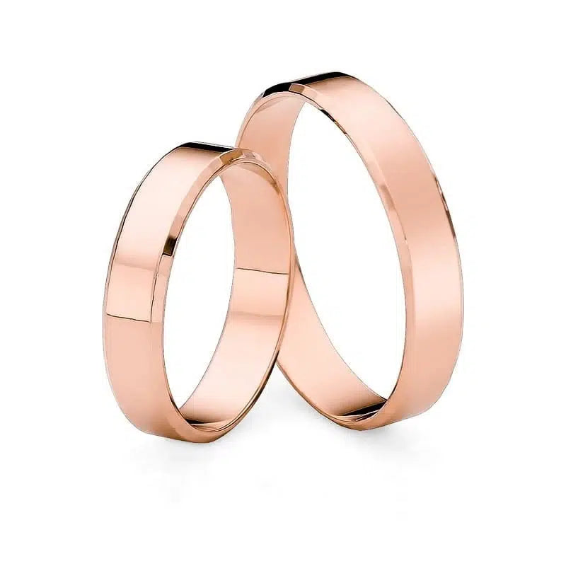 Eheringe Roségold Classic 4 mm