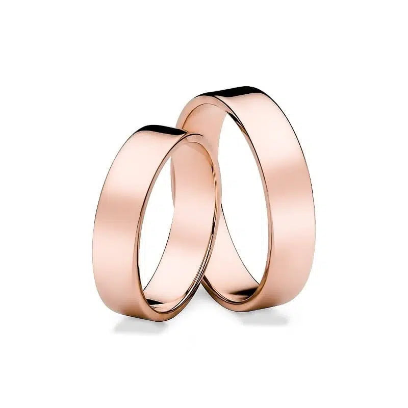 Fedi Nuziali Roségold Bequeme Classic 5mm