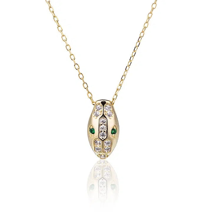 Collier tête de serpent