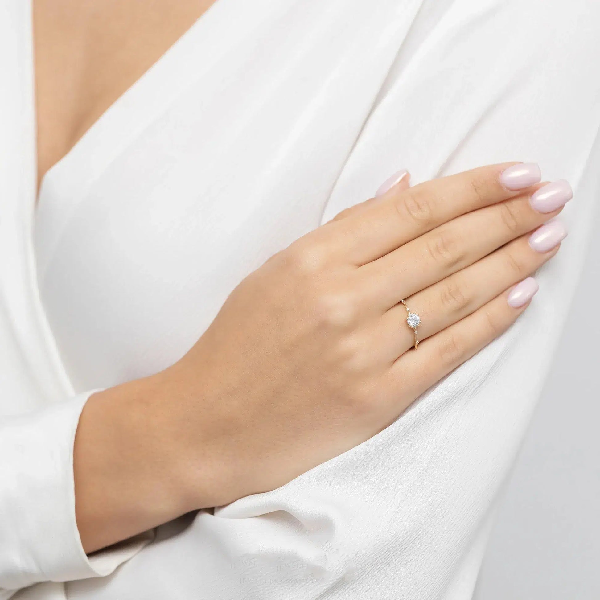 Bague Annabelle en Or et Zirconiums