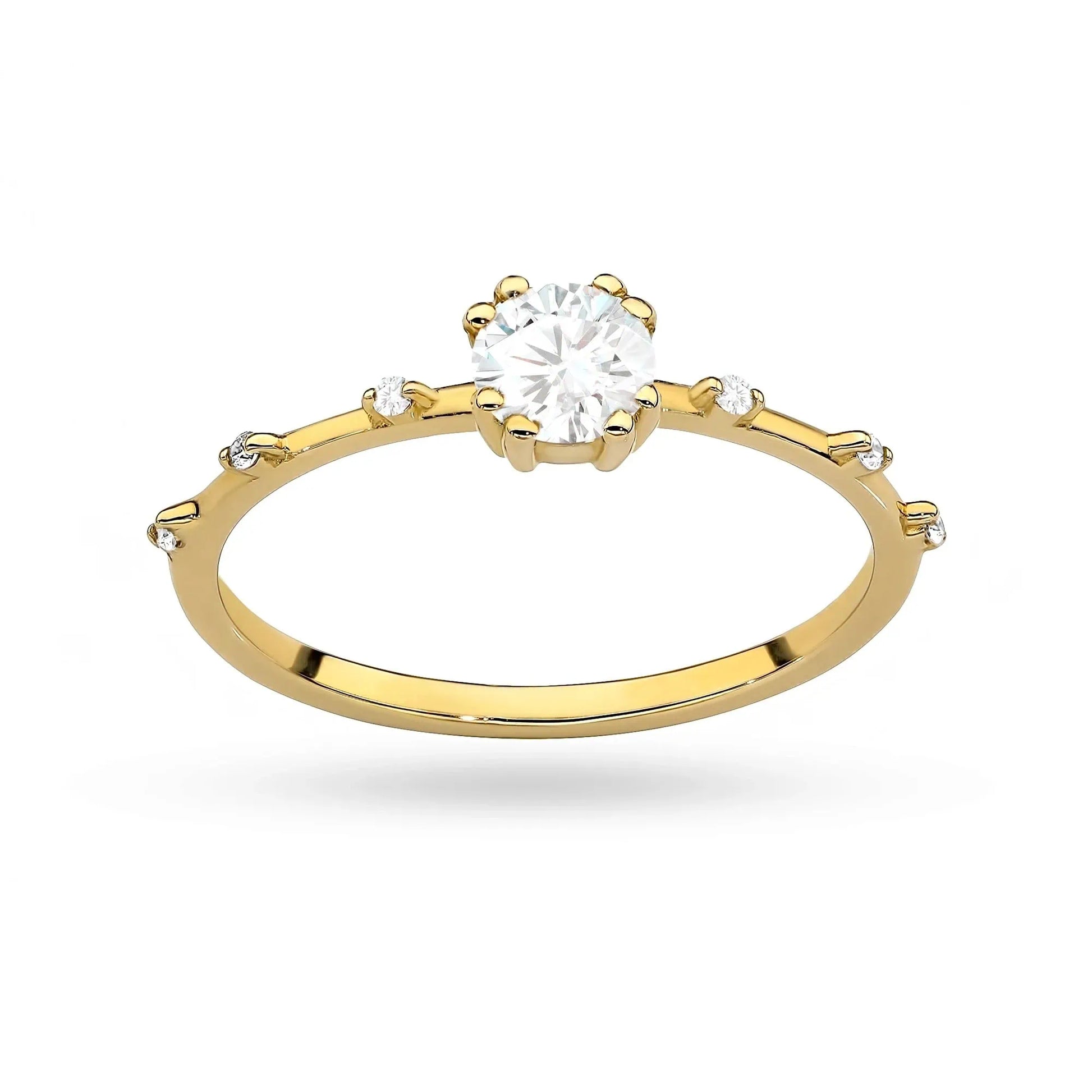 Bague Annabelle en Or et Zirconiums