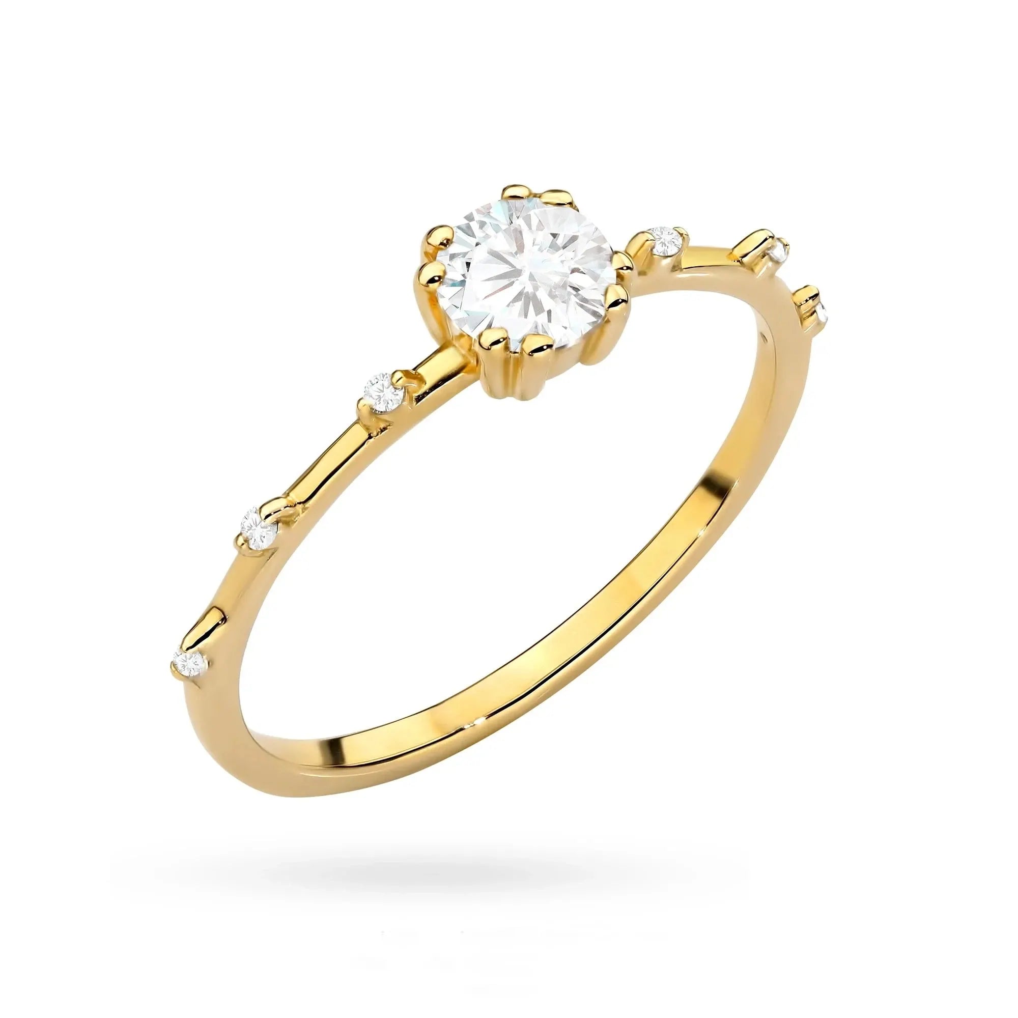 Anello Annabelle in Oro e Zirconi