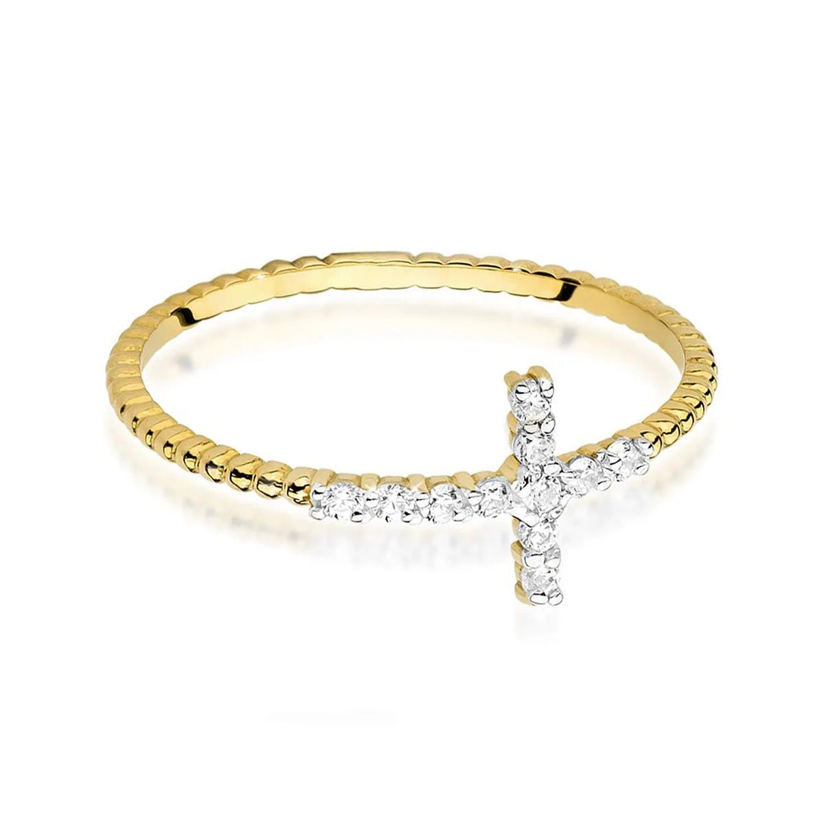 Bague Hope en Or et Zirconiums Blancs