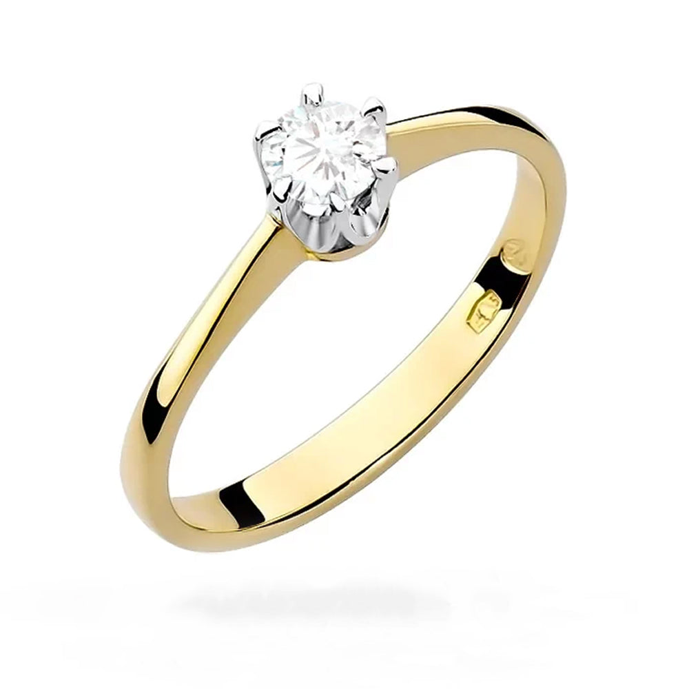 Bague Believe en or avec zircone
