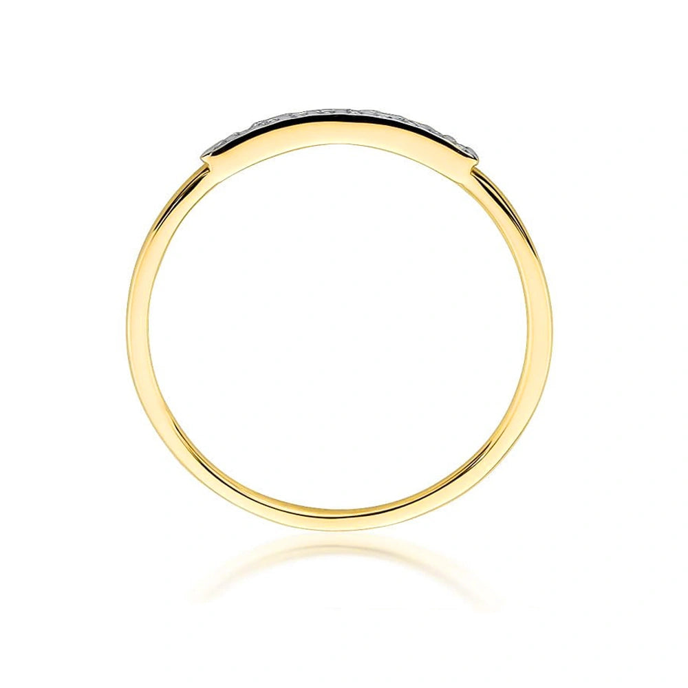 Anello Camille in Oro e Cubic Zirconia Bianco