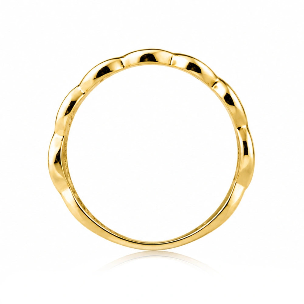 Ring Chain aus Gold