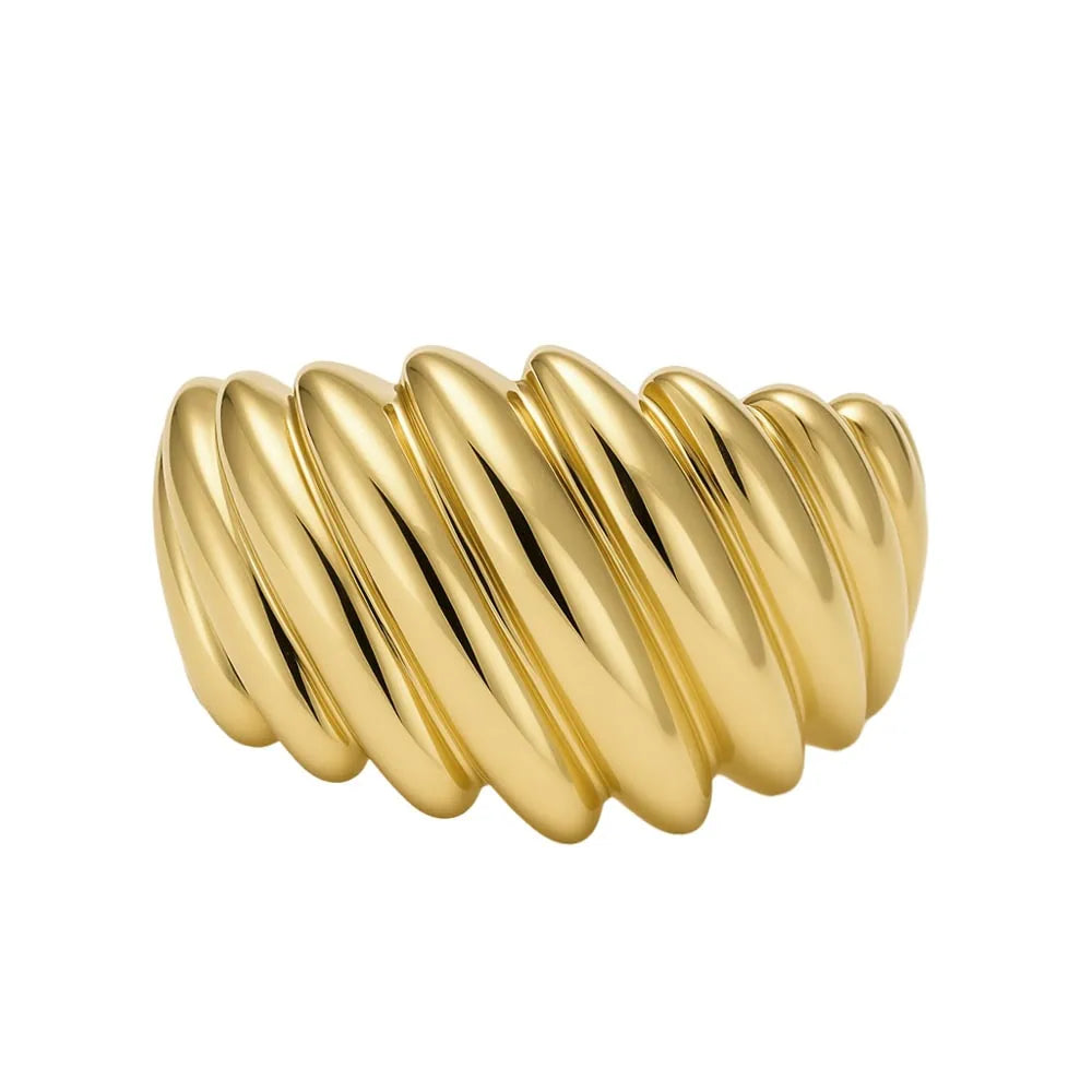 Bague en Or Tressage Grand