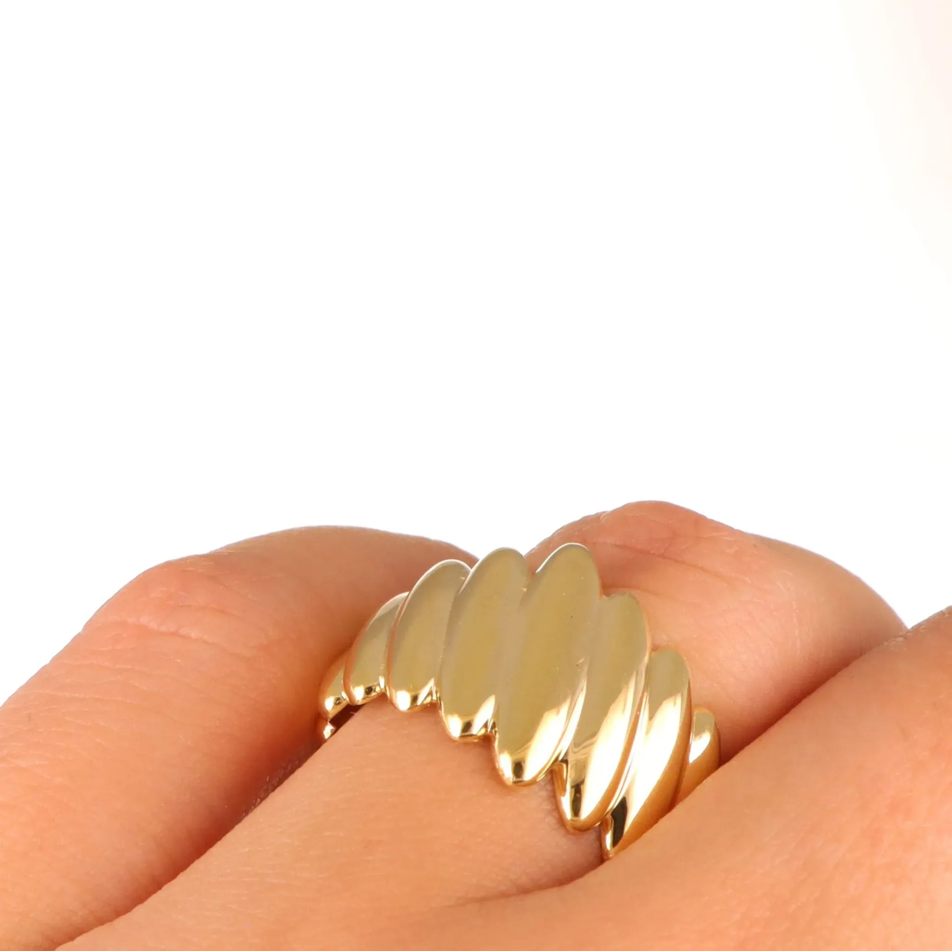 Bague en Or Tressage Grand