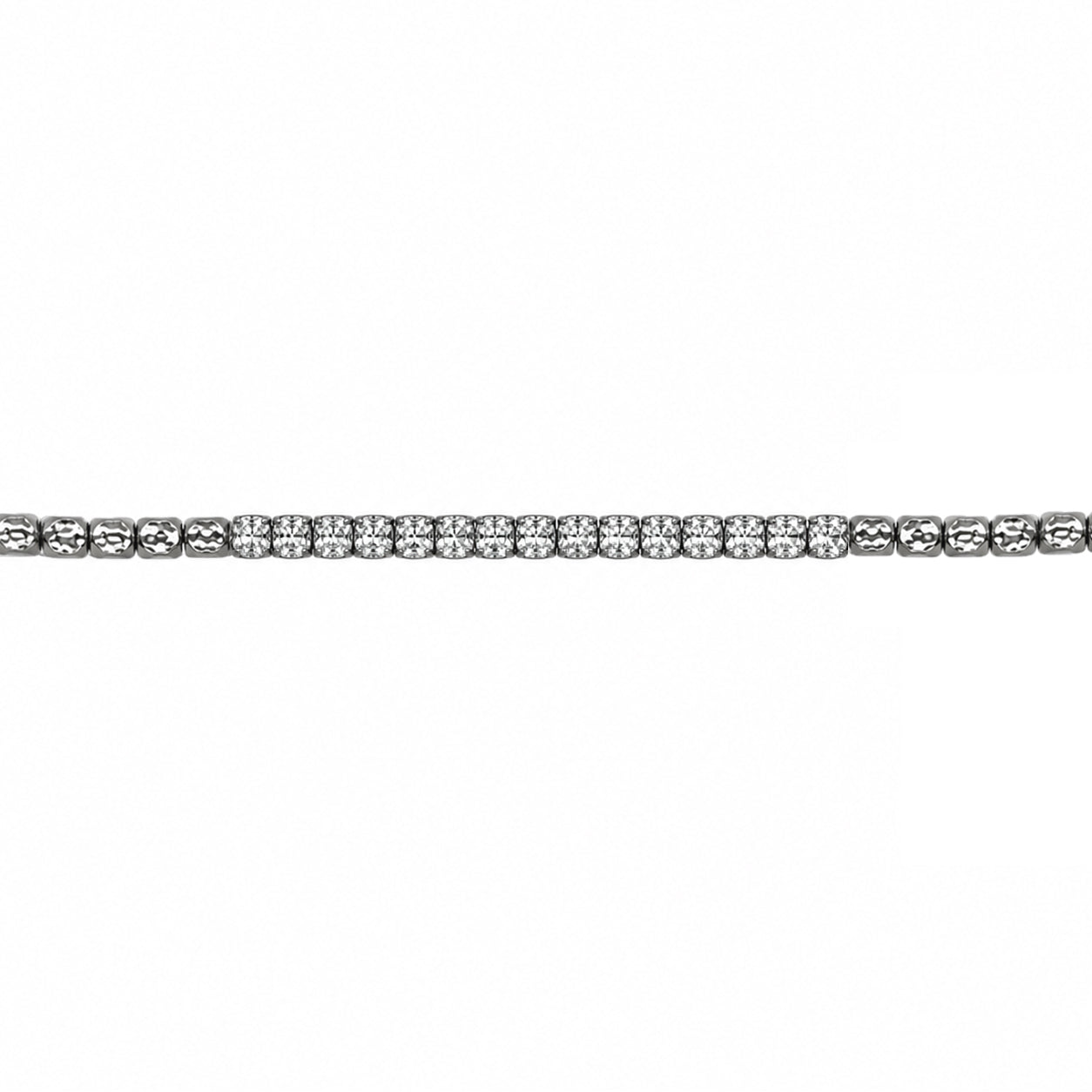 Bracelet Granelli avec zircones blancs