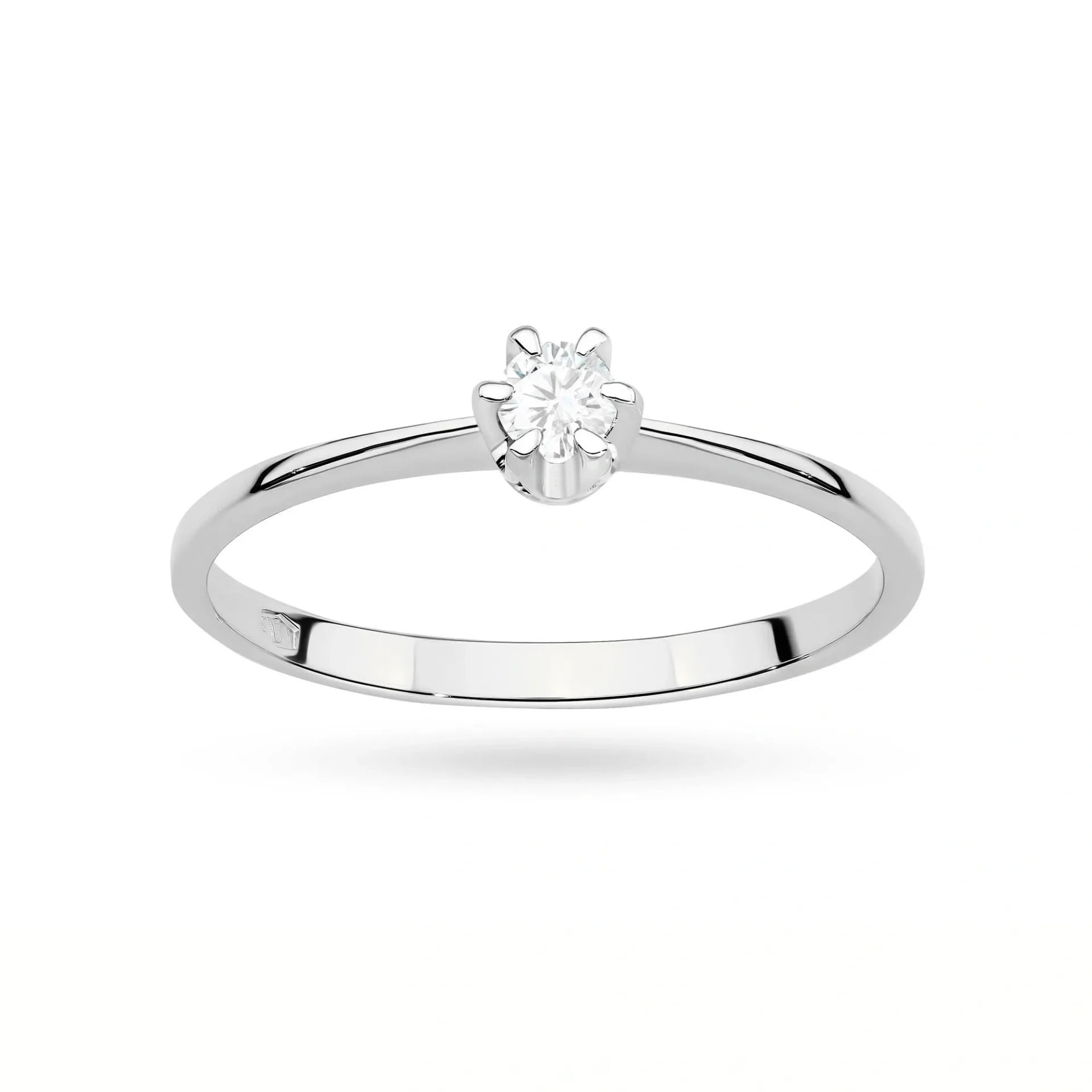Bague Julia en Or avec Diamant de Laboratoire Lab Grown 0,10ct