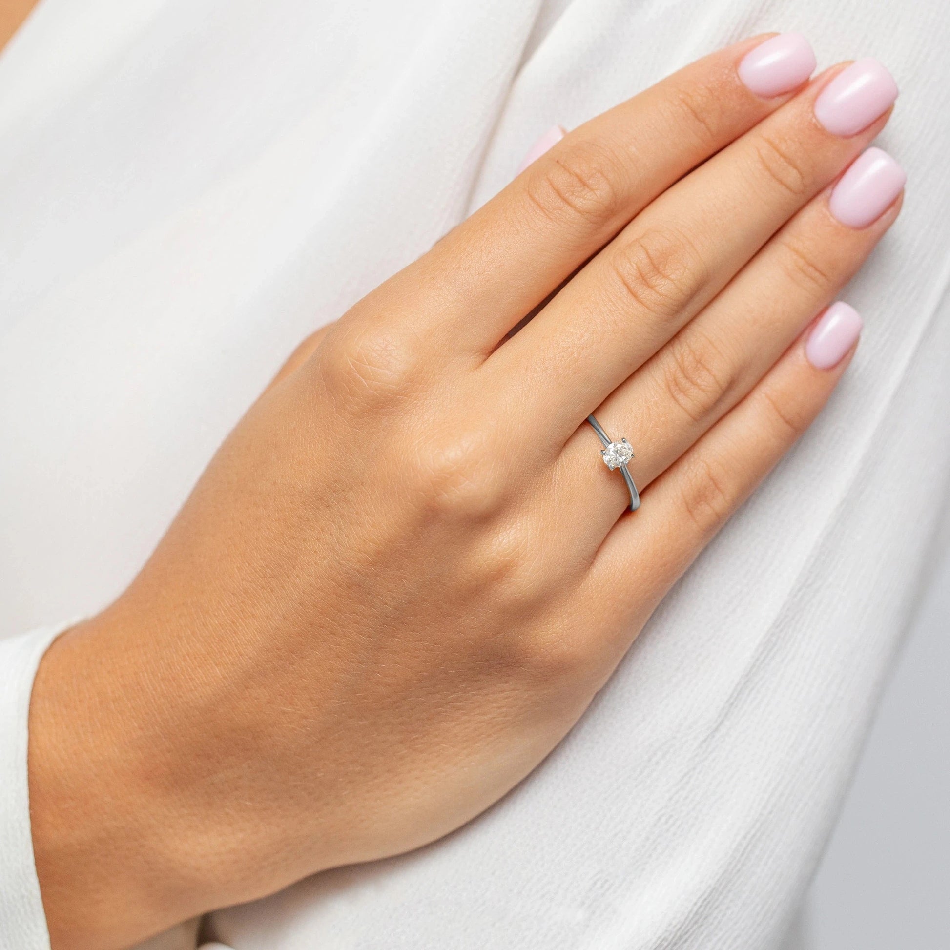 Anillo Shine en Oro con Diamante de Laboratorio Lab Grown 0,30ct