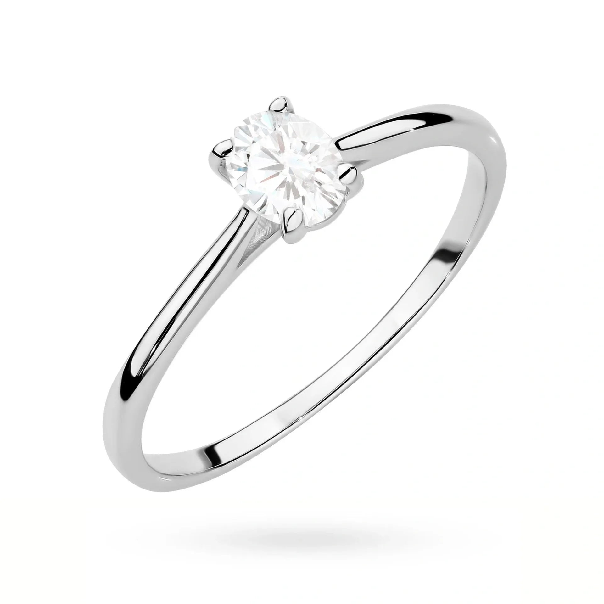 Anello Shine in Oro con Diamante da Laboratorio Lab Grown 0,30ct