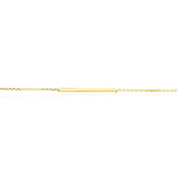 Armband aus Gold mit drei Quadern