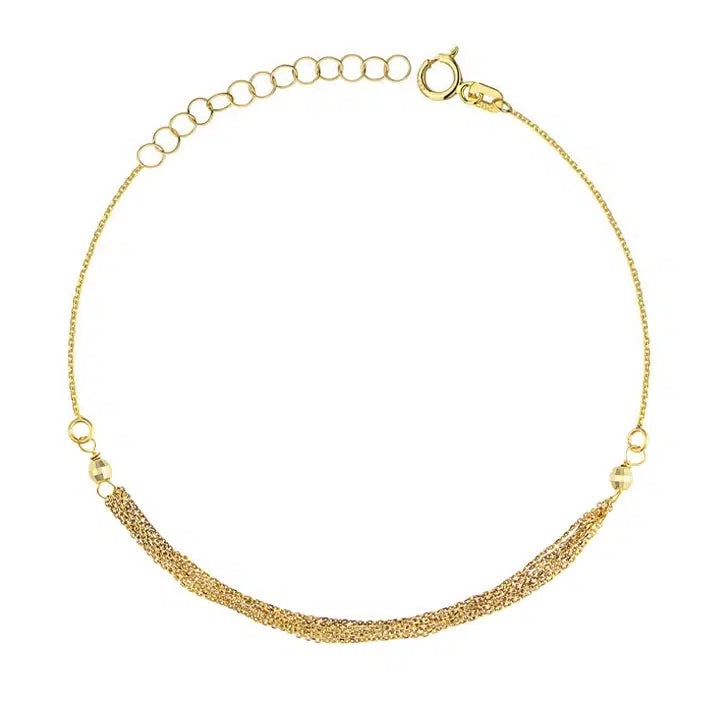 Pulsera de Oro Cadenas