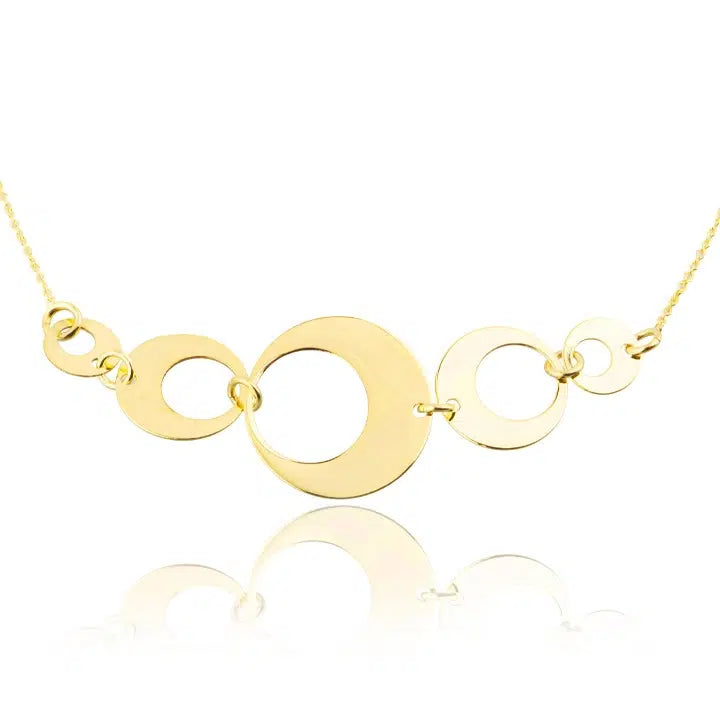 Armband aus Gold mit fünf Ringen