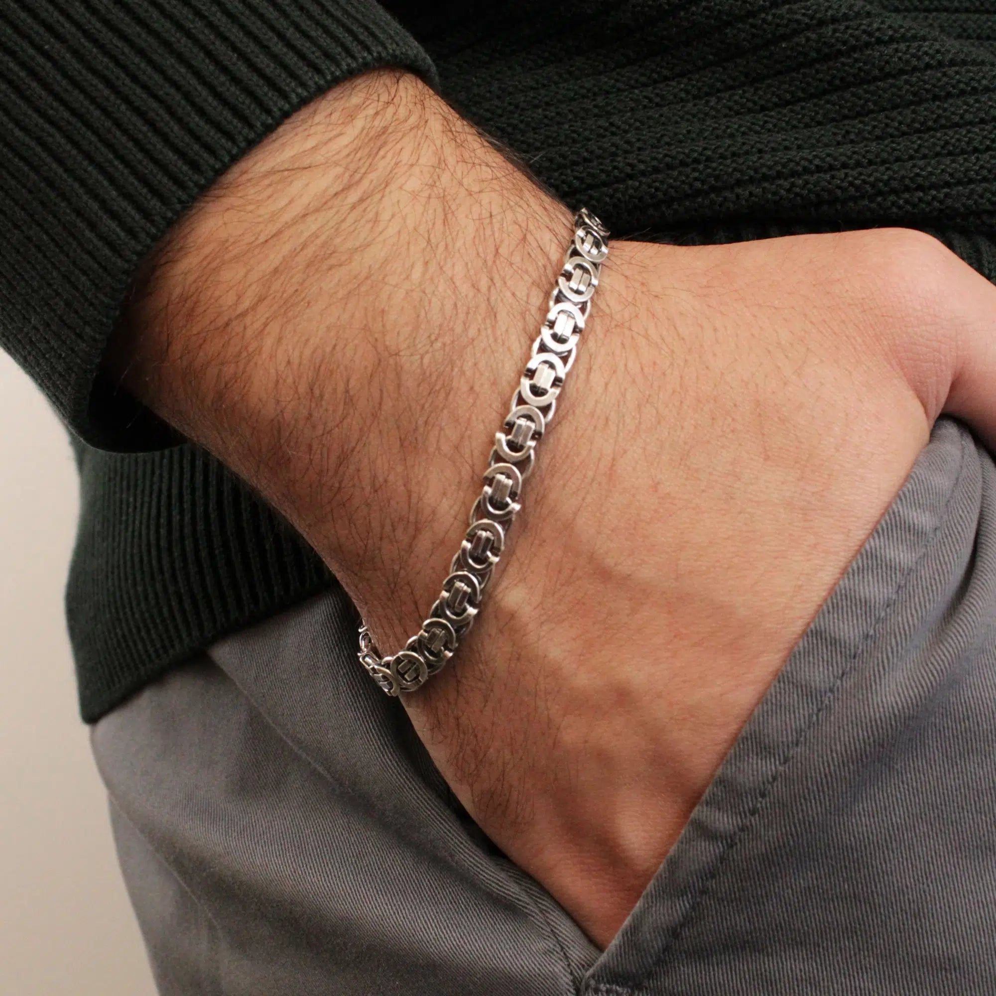 Bracciale Etrusco Rodiato