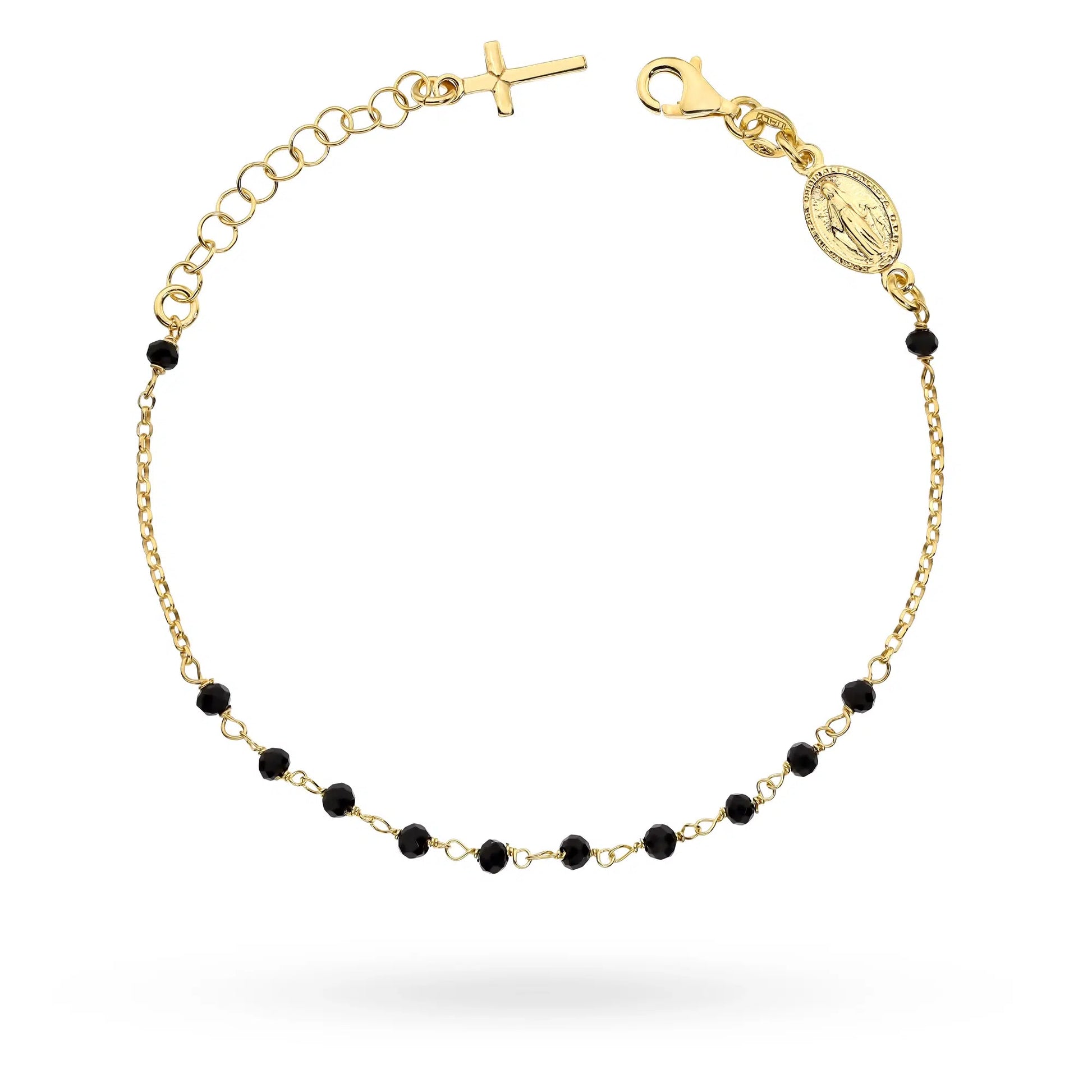 Bracciale in Argento Rosario Madonnina