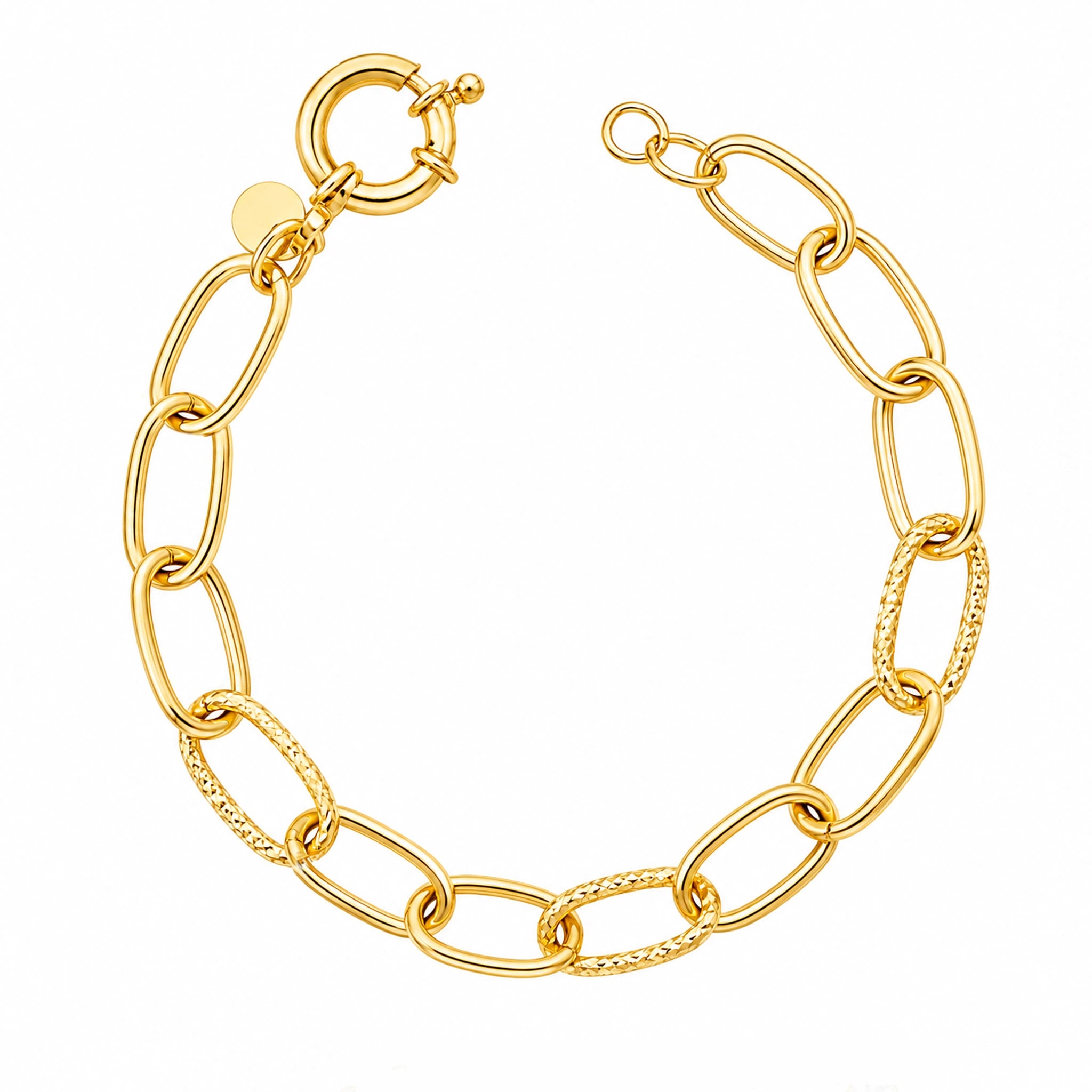 Elongated Forzatina Chain Bracelet