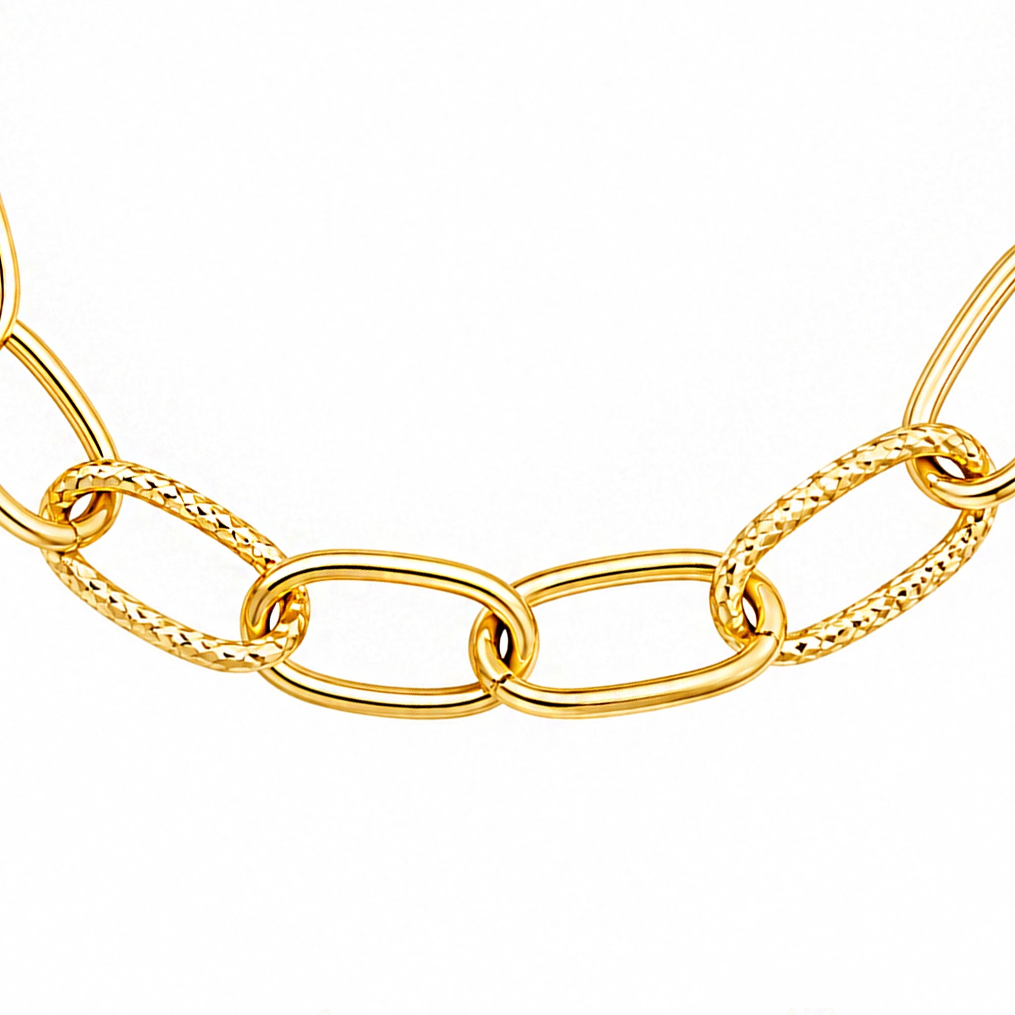 Elongated Forzatina Chain Bracelet