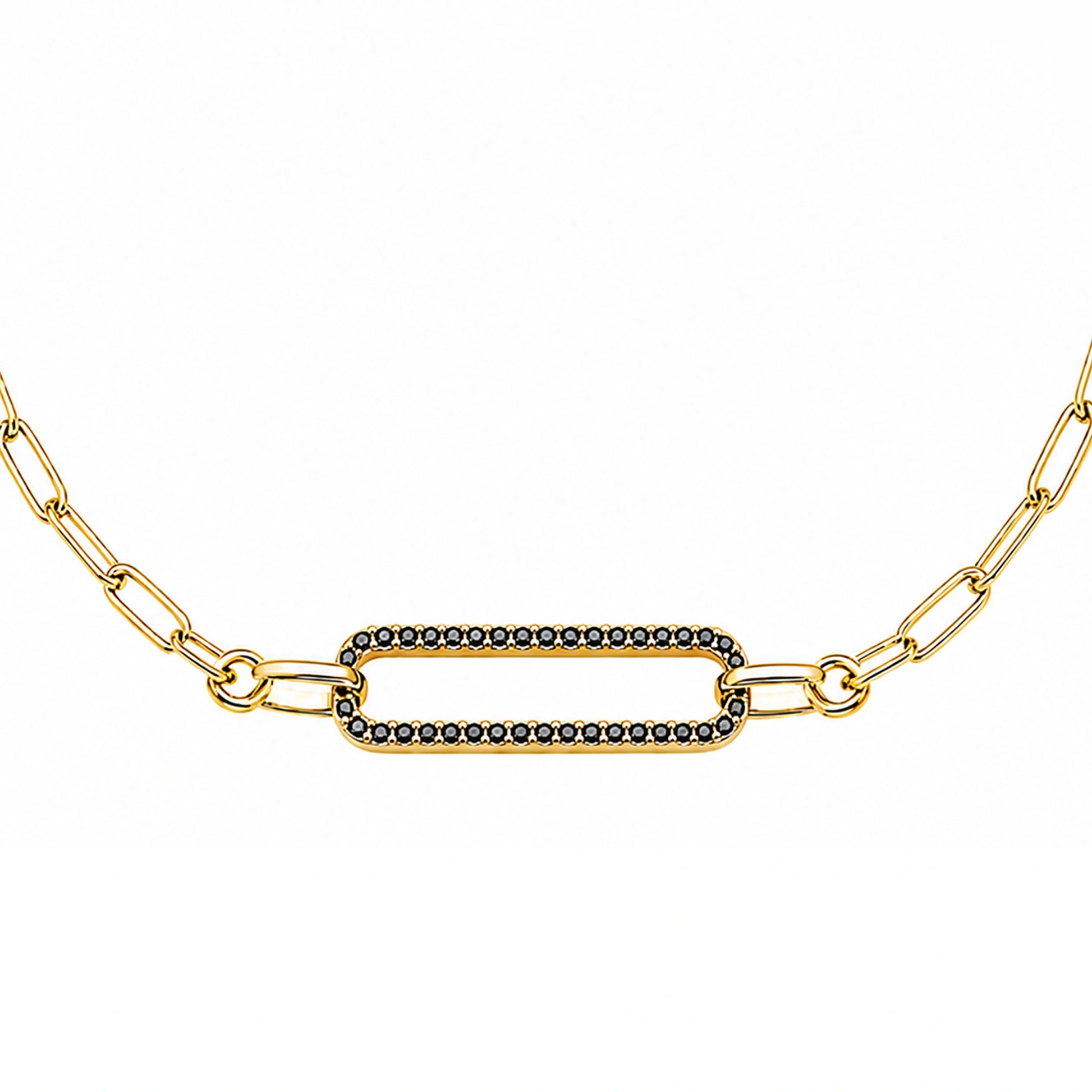 Bracciale Zed Dorato con Zirconi