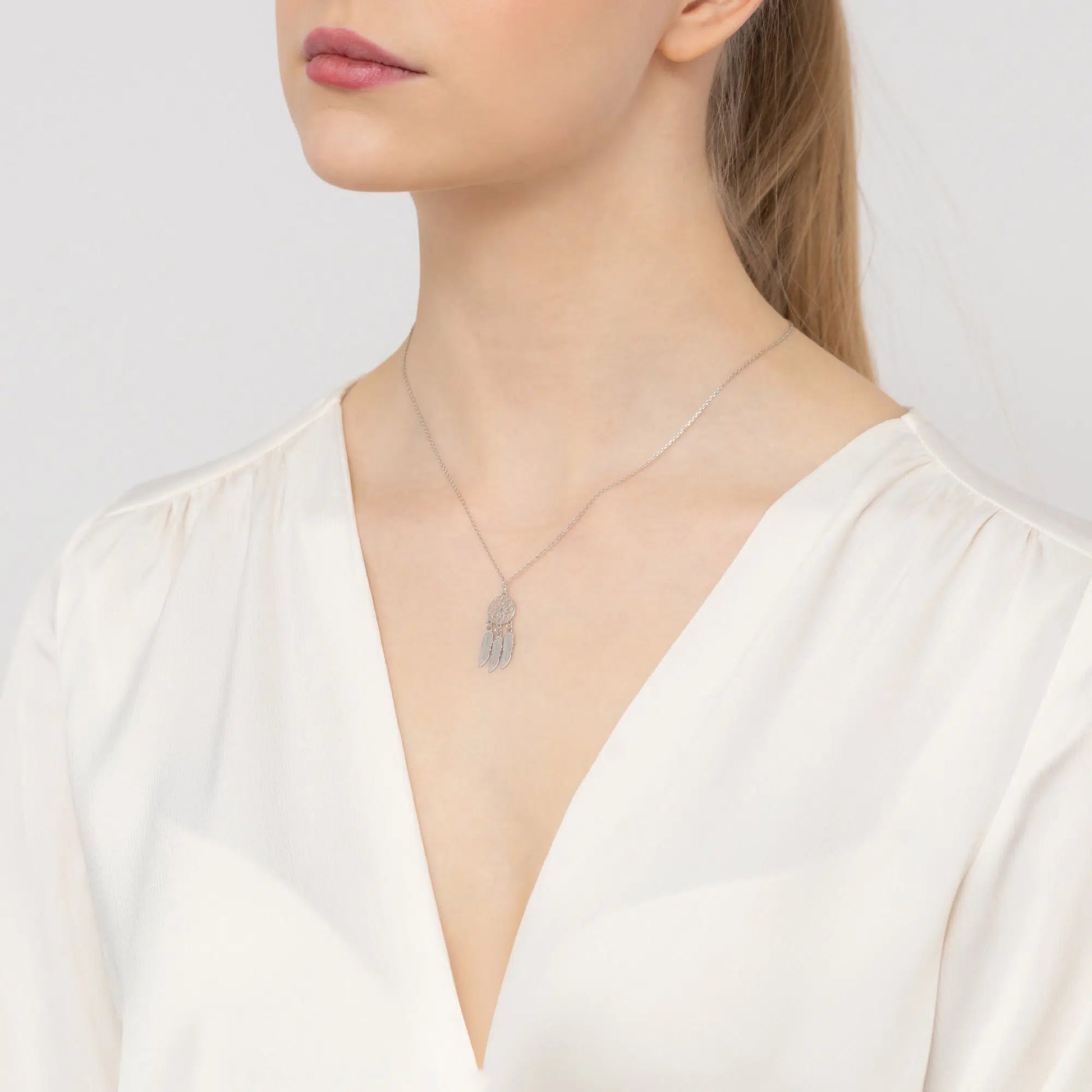 Collana in Argento con Acchiappasogni