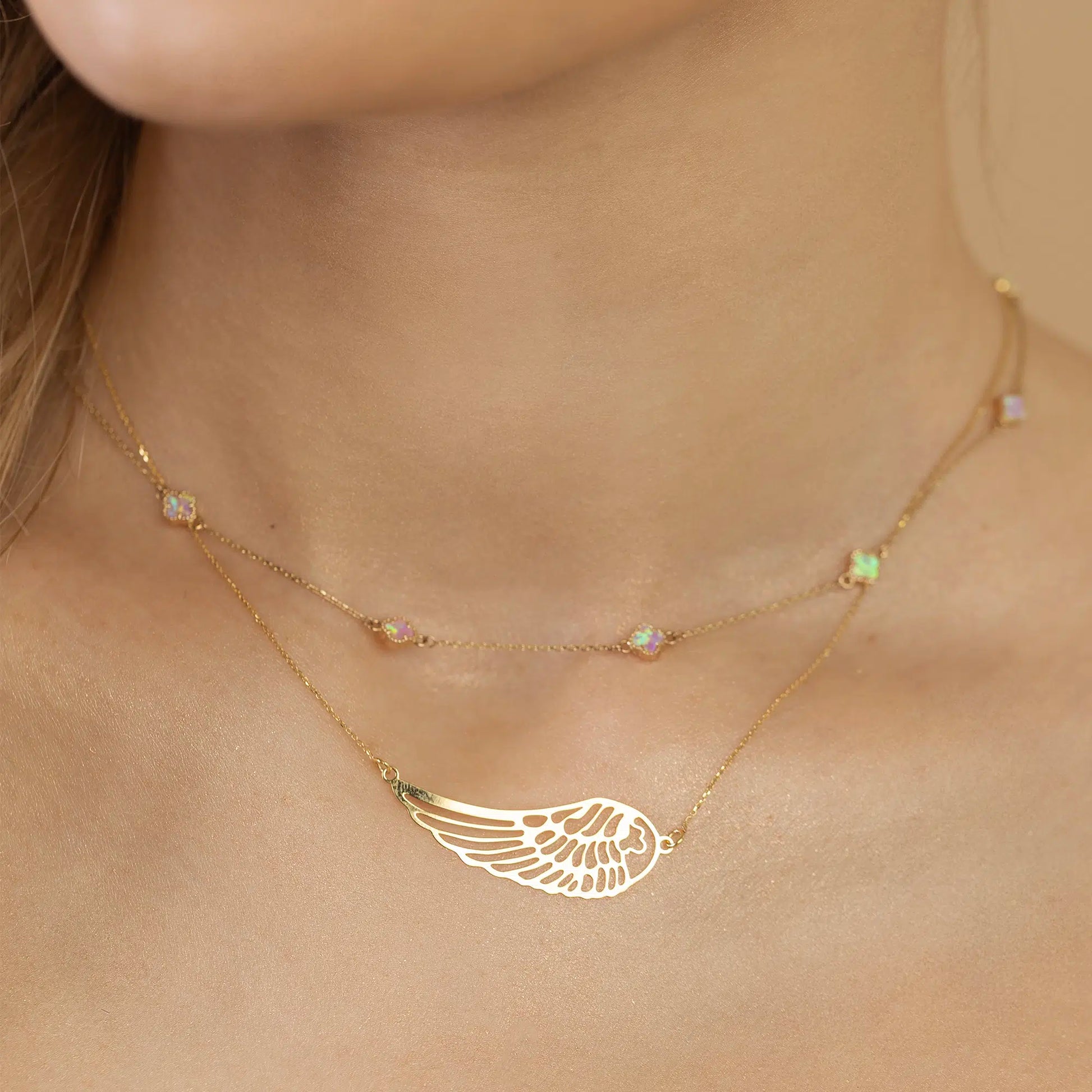 Collier en Argent Ailes d'Ange