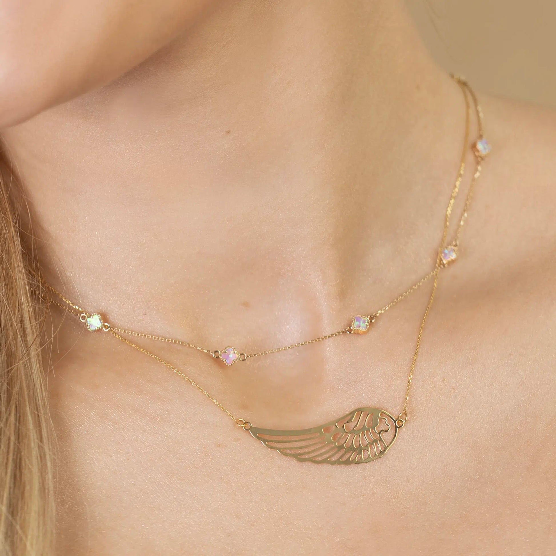 Collier en Argent Ailes d'Ange
