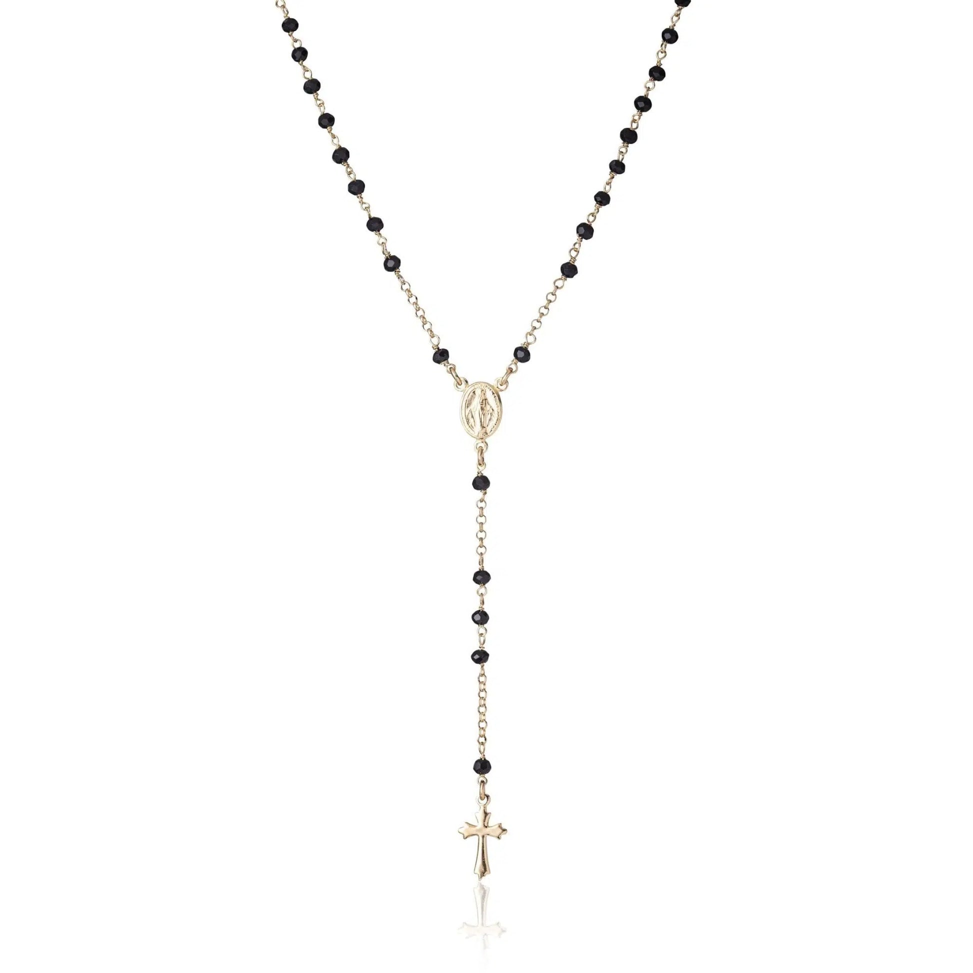 Collana Pendente in Argento con Inserti Religiosi