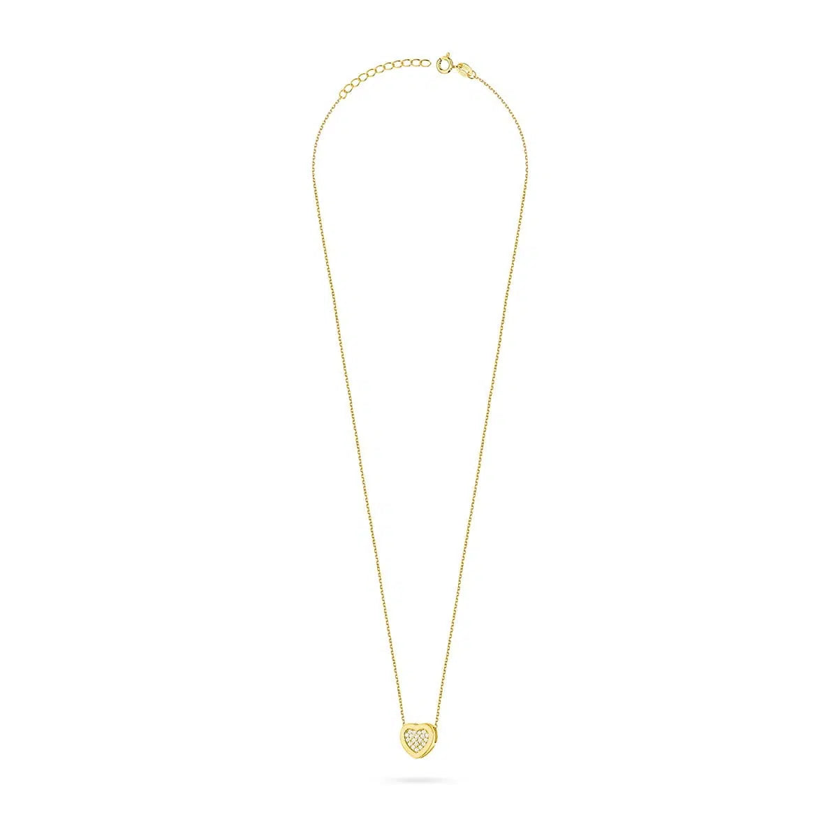 Collana Cuore con Bordo
