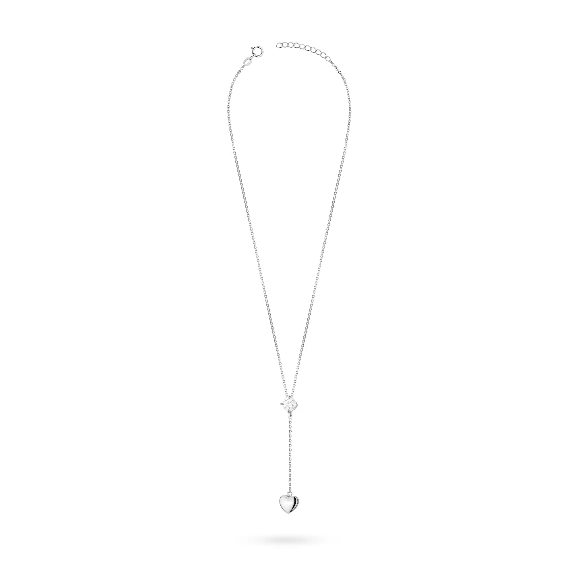 Collana Cuore Pendente e Punto Luce