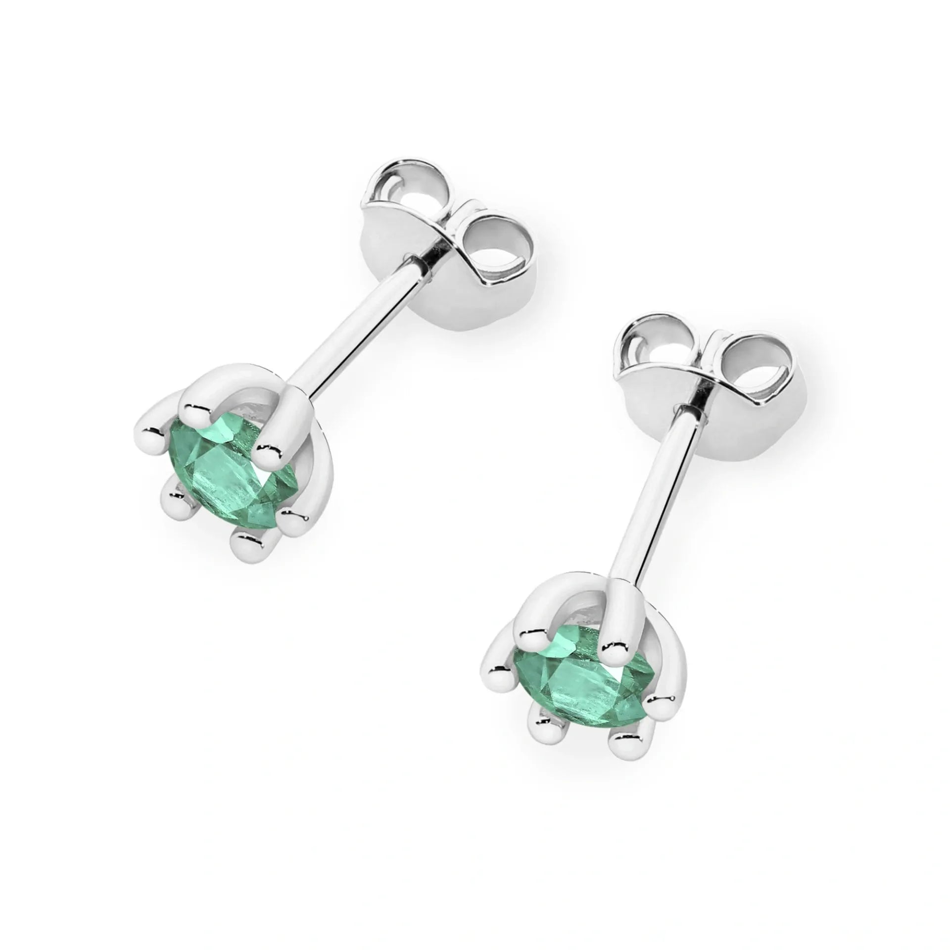 Orecchini Gaia in Oro con Smeraldo 0,15ct