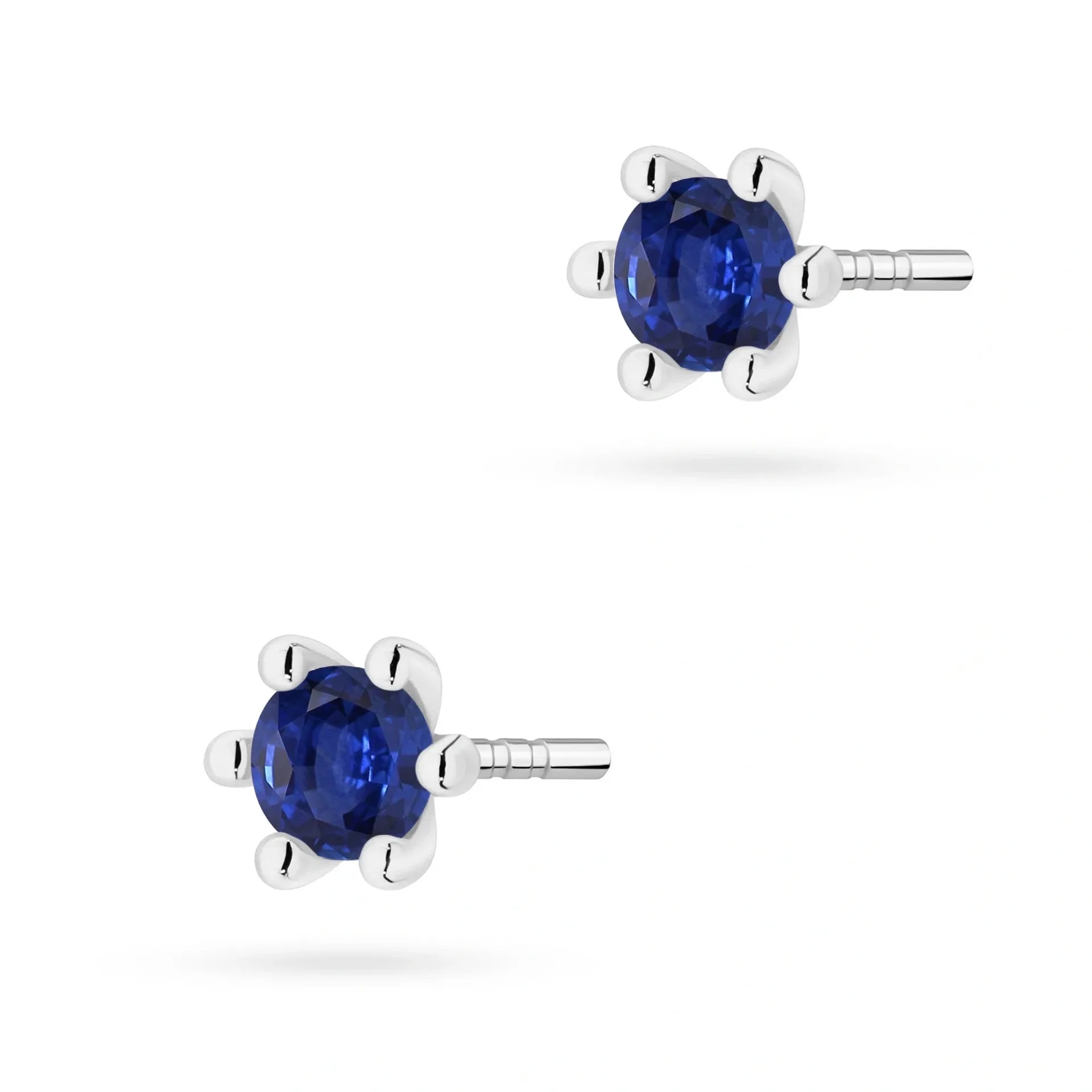 Orecchini Selene in Oro con Zaffiro 0,15ct