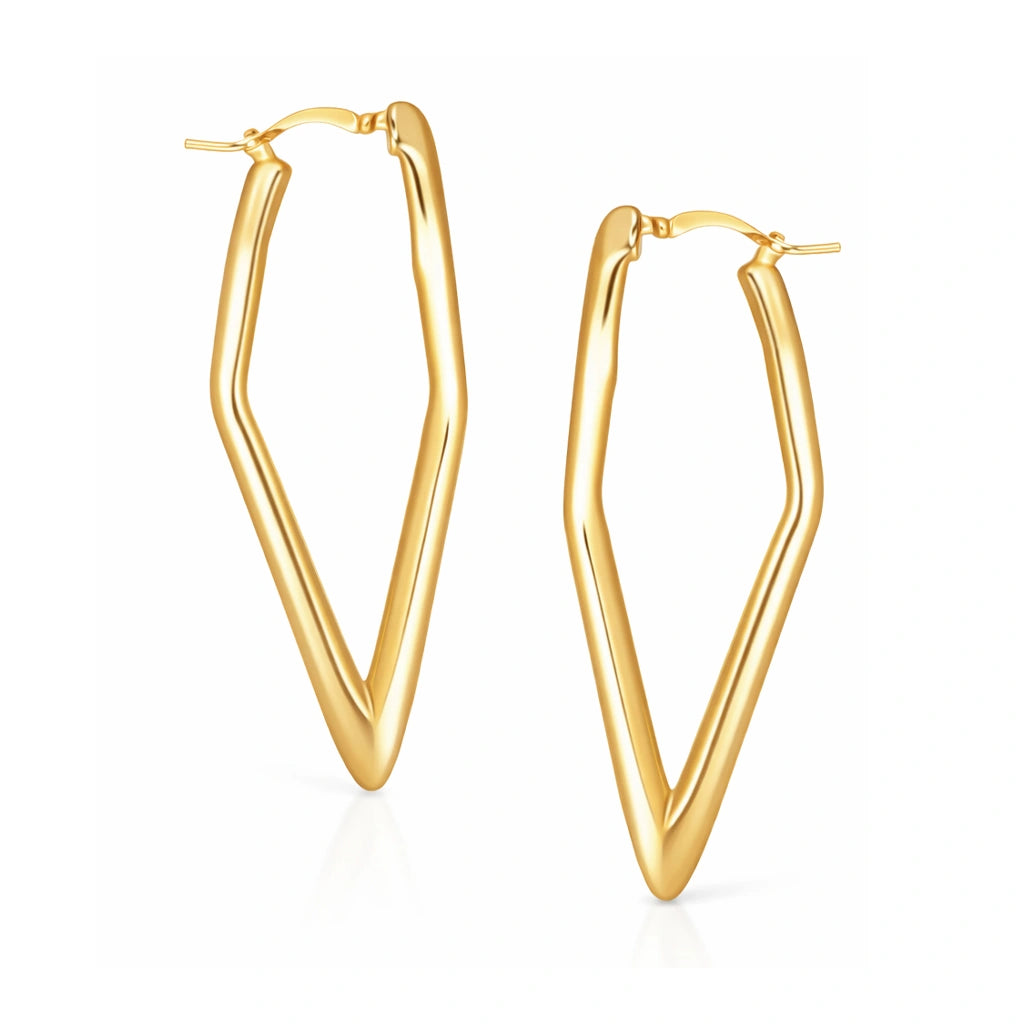 Orecchini Magnetic Dorati