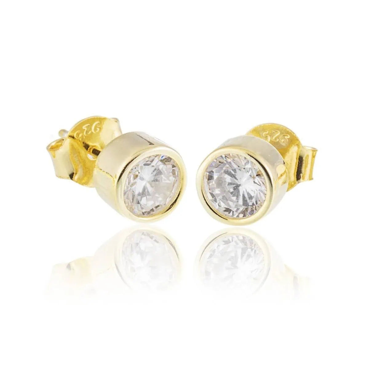 Orecchini in Argento Punto Luce con Zircone