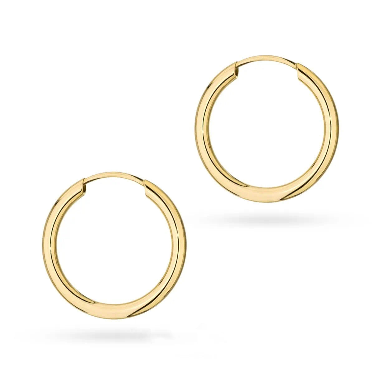 Orecchini Cerchietto in Oro 14KT