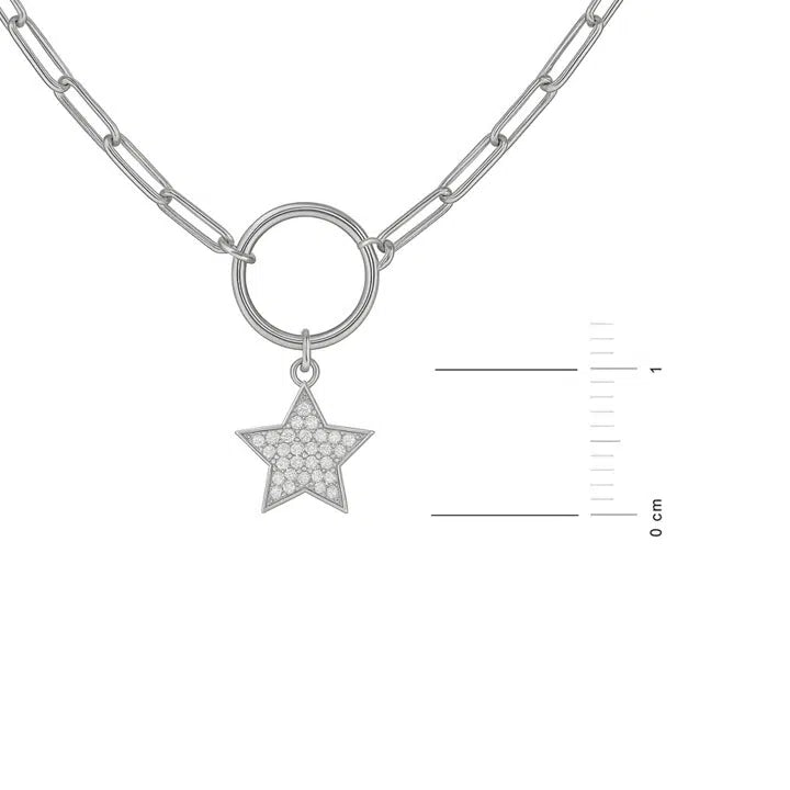 Collana in Argento Stellina