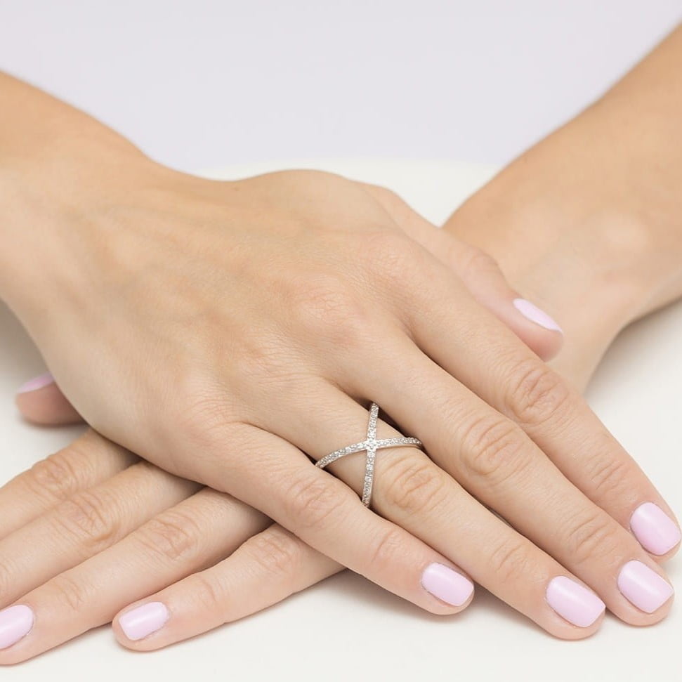 Anello in Argento Orbita