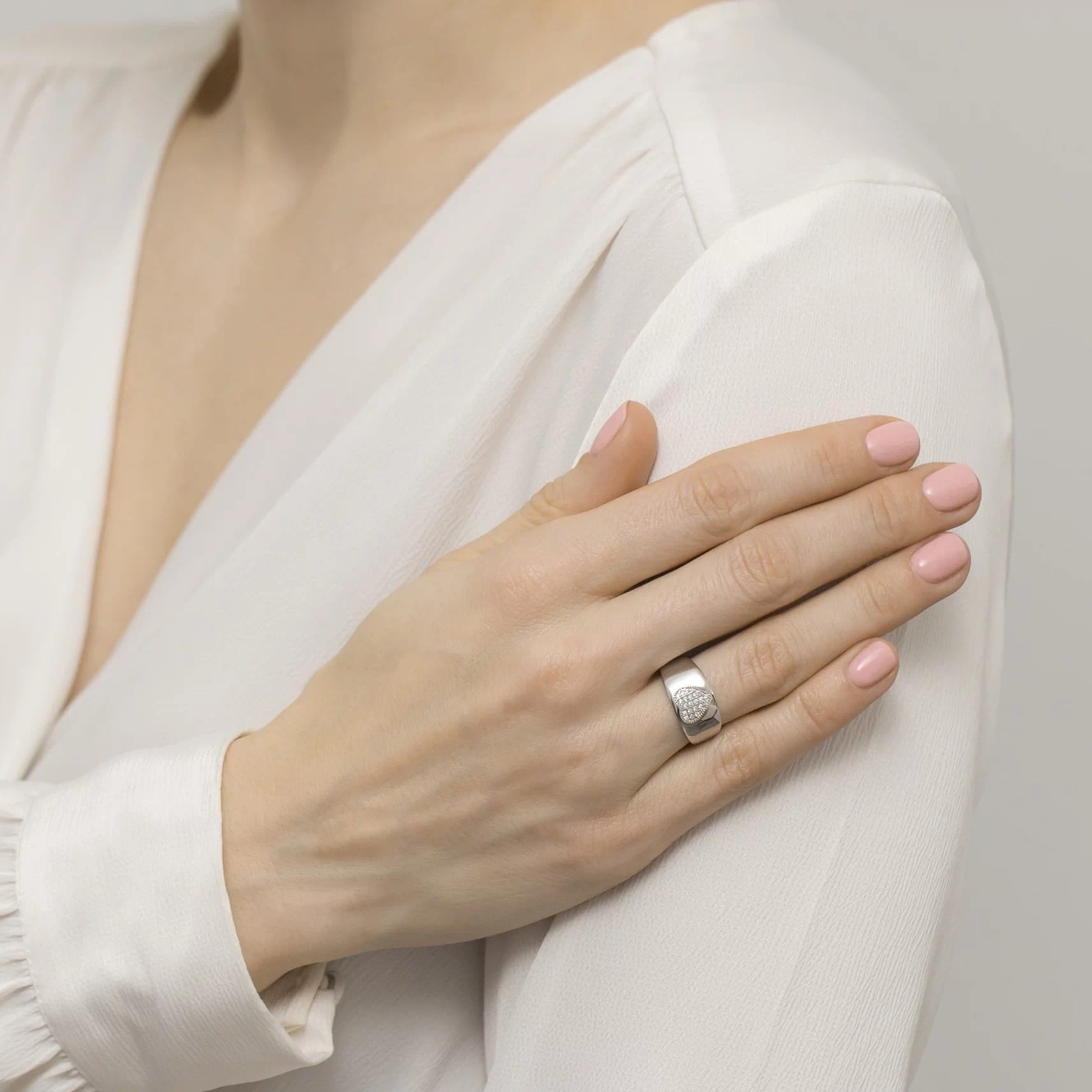 Anello Sigillo Cuore