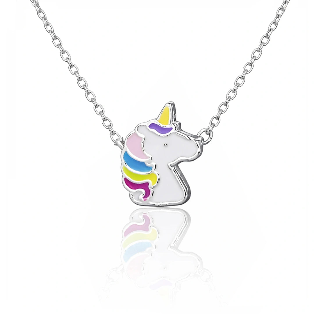 Halskette mit Einhorn