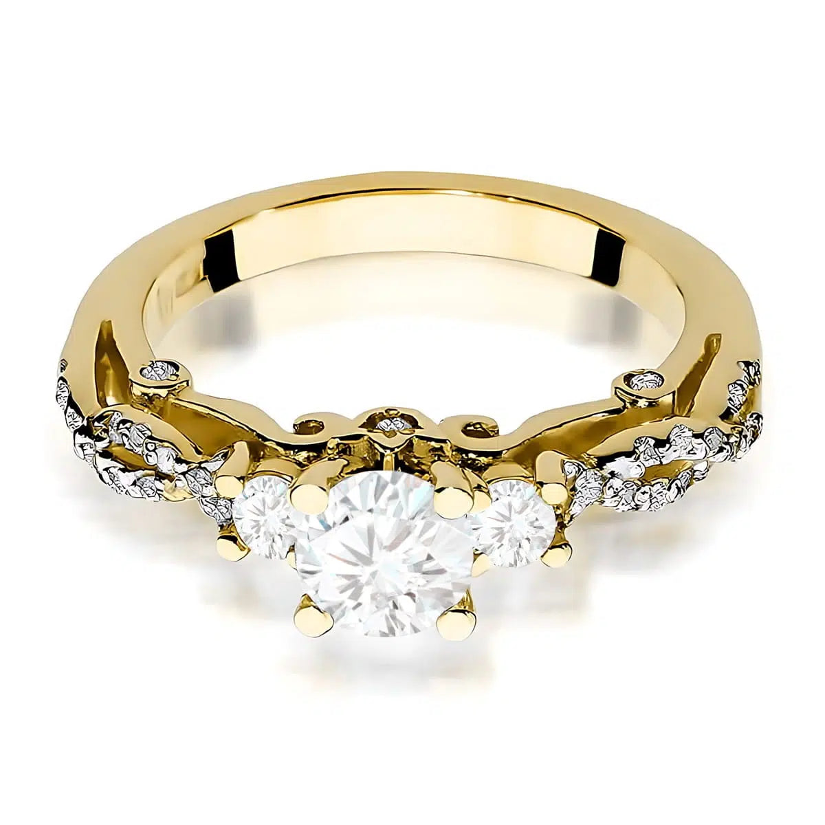 Anello Hera in Oro con Diamante 0,70ct Lab Grown