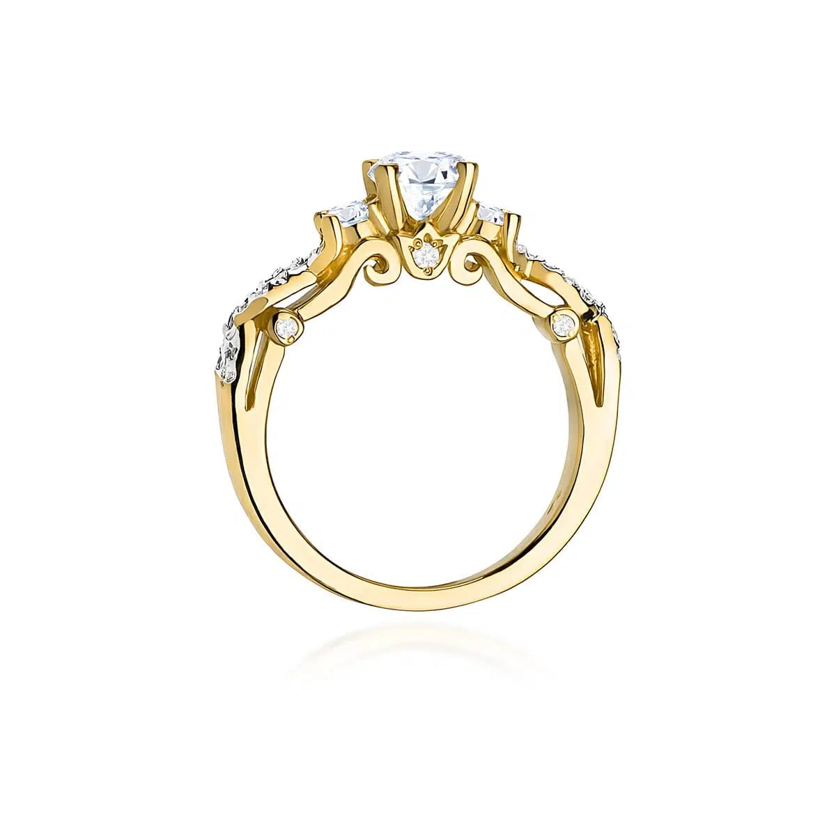 Anello Hera in Oro con Diamante 0,70ct Lab Grown