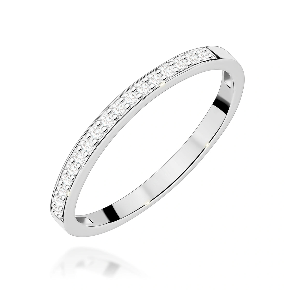 Grace-Riviera-Ring aus Gold und mit Diamanten