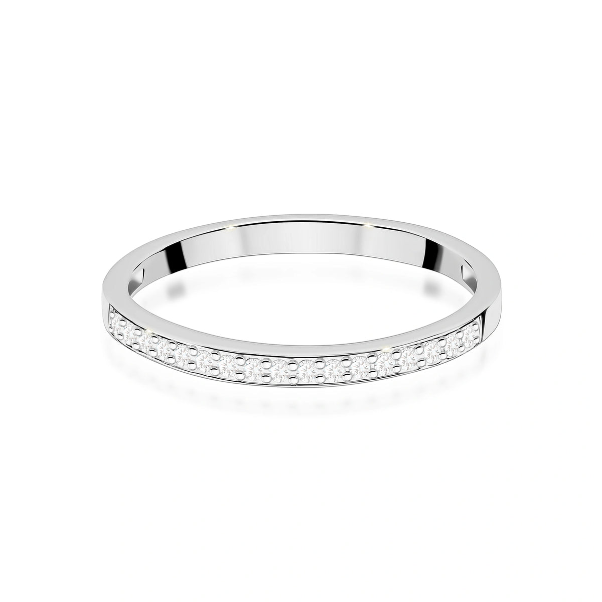 Grace-Riviera-Ring aus Gold und mit Diamanten