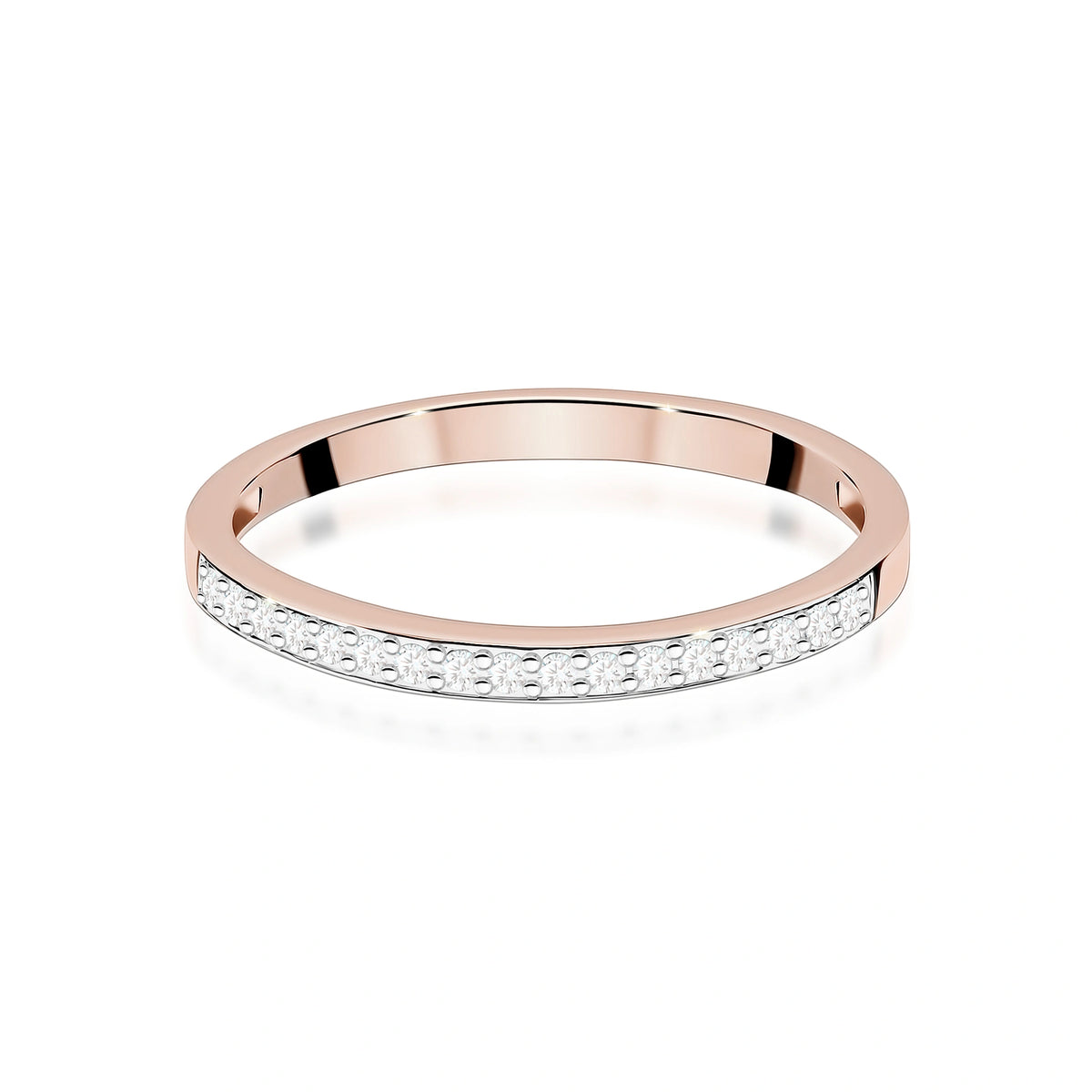 Grace-Riviera-Ring aus Gold und mit Diamanten