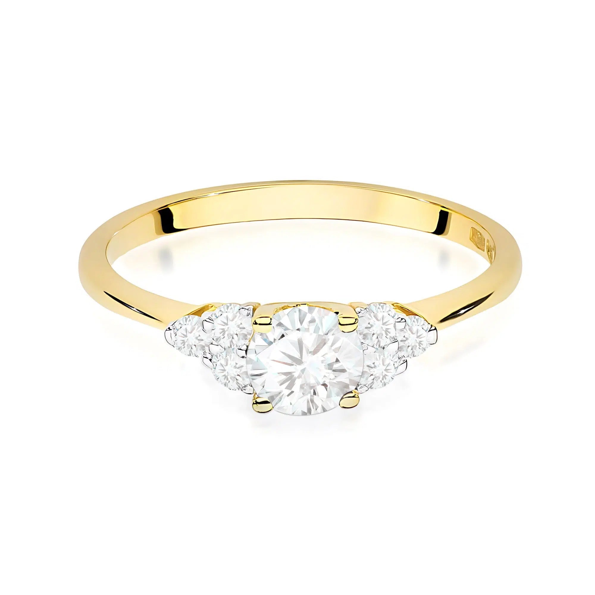 Anello Theia in Oro con Diamante 0,50ct Lab Grown