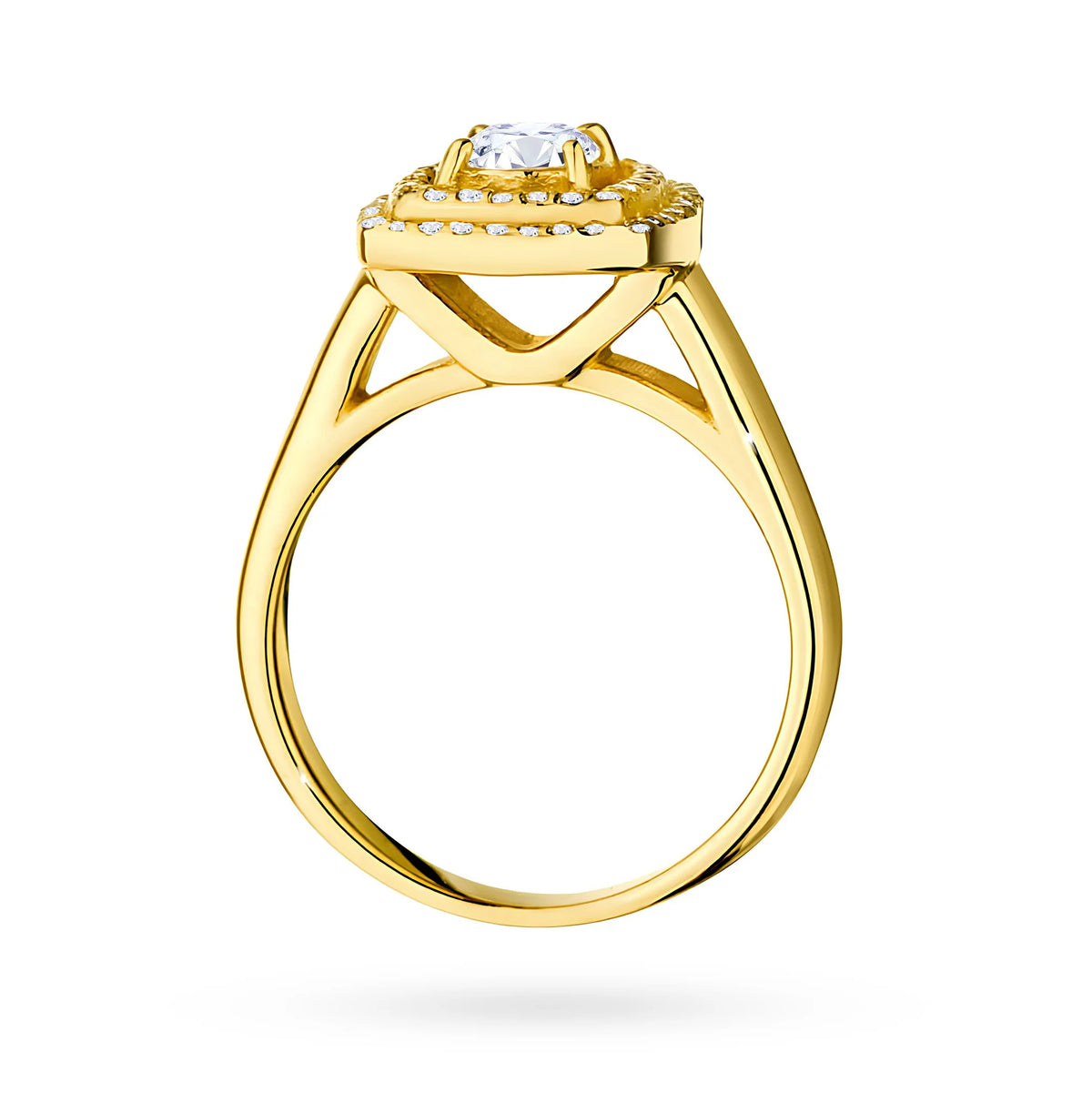 Anello Majesty in Oro con Diamanti da Laboratorio Lab Grown