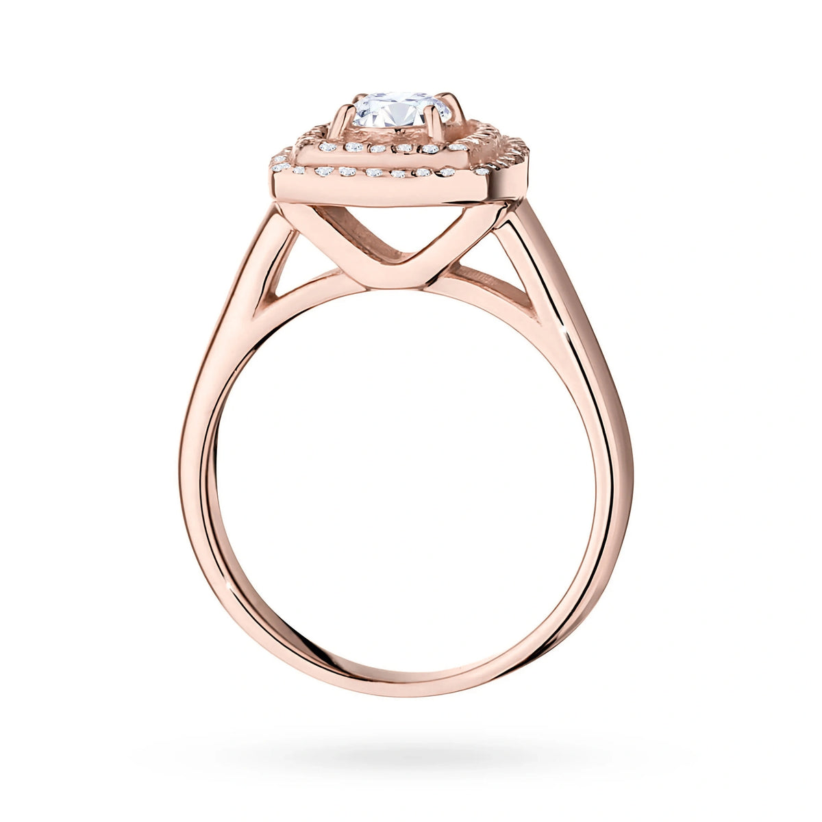 Anello Majesty in Oro con Diamanti da Laboratorio Lab Grown