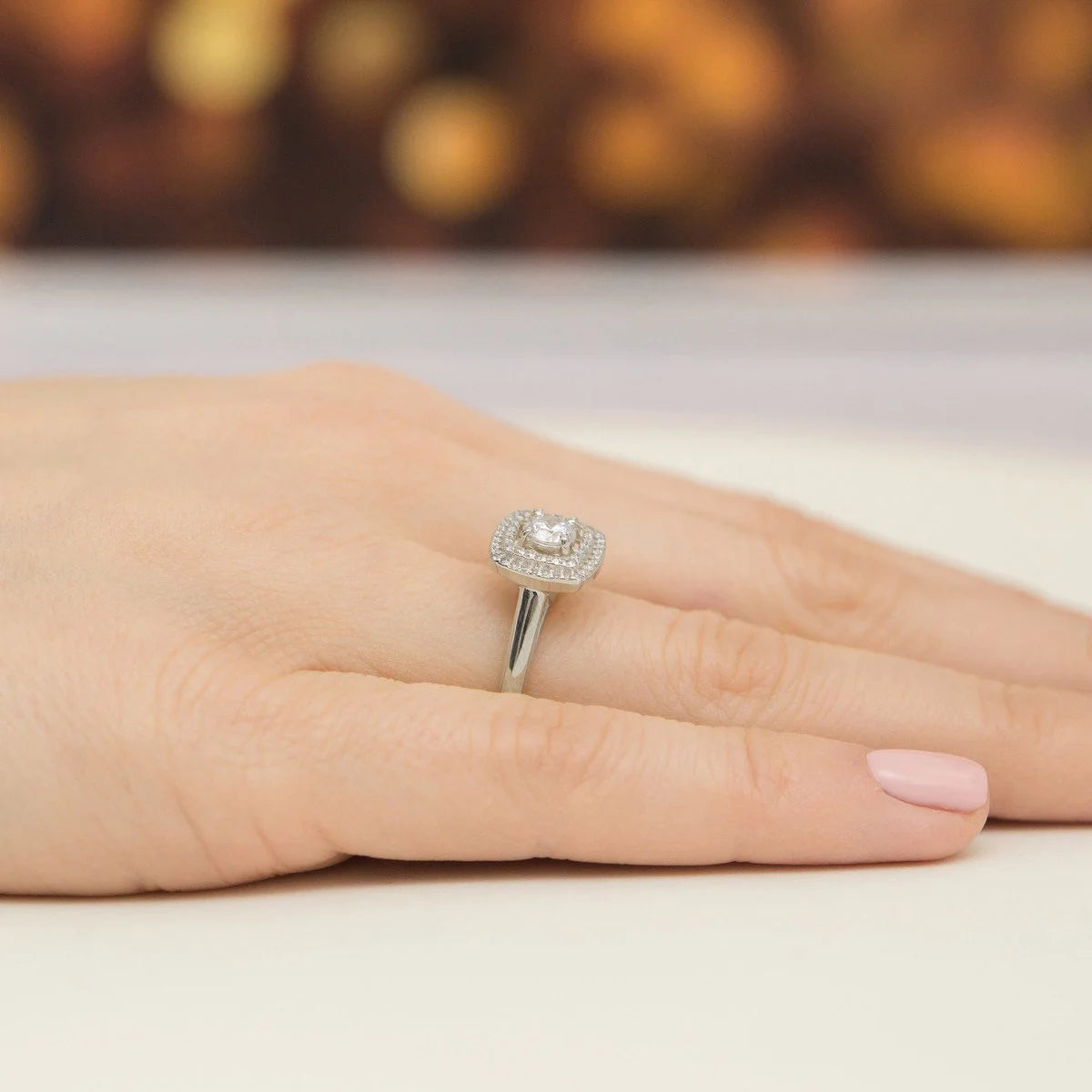 Anello Majesty in Oro con Diamanti da Laboratorio Lab Grown